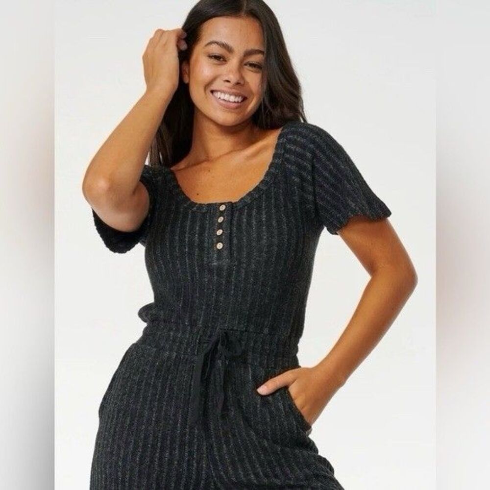 RipCurl Cosy Premium Surf Jumpsuit II - 00LWRO Black/Gray Large - Picture 16 of 16